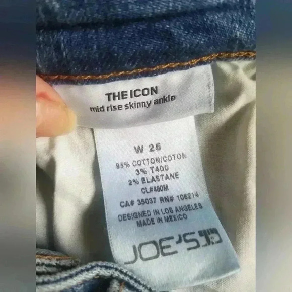 Joe's Jean The Icon Ankle Jeans Crop Lenght - Picture 7 of 8